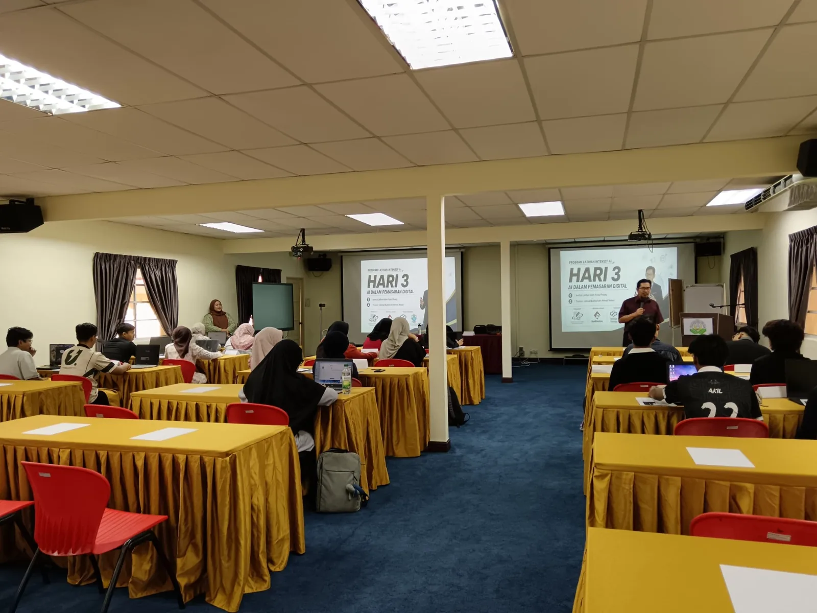 Budi Kencana in-person training session